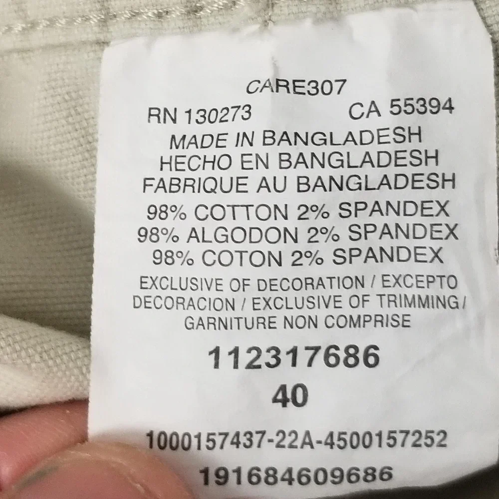 Wrangler Shorts Mens‎ 40 Beige Cargo ATG Angler Fishing 9 Inseam Stretch Outdoor